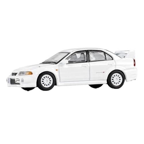 YRXIAO Modellbausatz Auto 1/64 Für Mitsubishis Lancer Evolution IV Legierung Sport Auto Modell Diecast Metall Rennwagen Fahrzeuge Modell Miniatur Für Wohndekorationen von YRXIAO