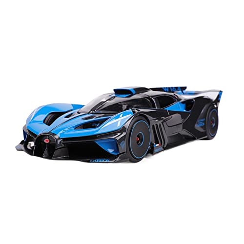 YRXIAO Modellbausatz Auto 1 18 Fit Für Bugatti Bolide Supercar Statische Simulation Die Cast Fahrzeuge Sammlermodell Auto Spielzeug Silber Für Wohndekorationen(A) von YRXIAO