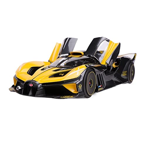 YRXIAO Modellbausatz Auto 1 18 Fit Für Bugatti Bolide Supercar Statische Simulation Die Cast Fahrzeuge Sammlermodell Auto Spielzeug Silber Für Wohndekorationen(B) von YRXIAO