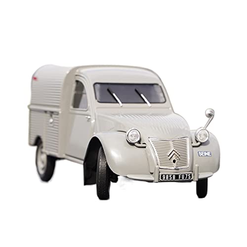 YRXIAO Modellbausatz Auto 1 18 Fit Für Citroen 2CV FOURGONNETTE 1957 Legierung Spielzeug Diecast Model Car Collection Geschenke Für Wohndekorationen von YRXIAO