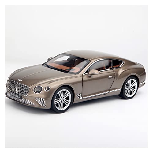 YRXIAO Modellbausatz Auto 1 18 Für Bentley Continental GT 2018 Simulation Metall Top Hard Car Modell Dekoration Geschenk Braun Für Wohndekorationen von YRXIAO