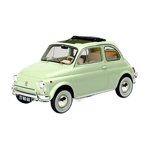 YRXIAO Modellbausatz Auto 1 18 Für FIAT 500L 1968 Tür Geschlossen Collector Edition Metalldruckgusslegierung Simulationsmodell Spielzeug Geschenk Für Wohndekorationen von YRXIAO