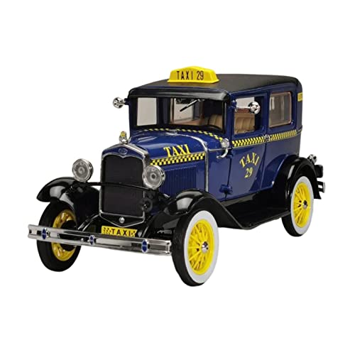 YRXIAO Modellbausatz Auto 1 18 Für Ford A Tudor 1931 Classic Taxi Alloy Simulation Statisches Automodell Geschenk Spielzeug Souvenir Display Für Wohndekorationen von YRXIAO