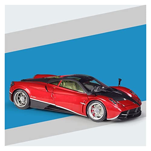 YRXIAO Modellbausatz Auto 1 18 Für Pagani Fengshen Pagani Huayra Super Run Simulation Legierung Automodell Spielzeug Dekoration Sammlung Für Wohndekorationen(Rot) von YRXIAO