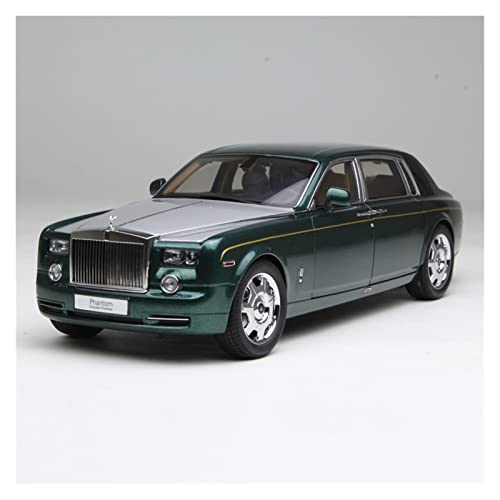 YRXIAO Modellbausatz Auto 1 18 Für Rolls-Royce Peninsula Green Phantom Simulation Hardtop Legierung Automodell Ornamente Geschenk Für Wohndekorationen(Grün) von YRXIAO