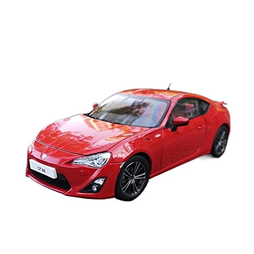 YRXIAO Modellbausatz Auto 1 18 Für Toyota GT86 GT Legierung Simulation Spielzeug Diecast Model Car Collection Geschenke Rot Für Wohndekorationen von YRXIAO