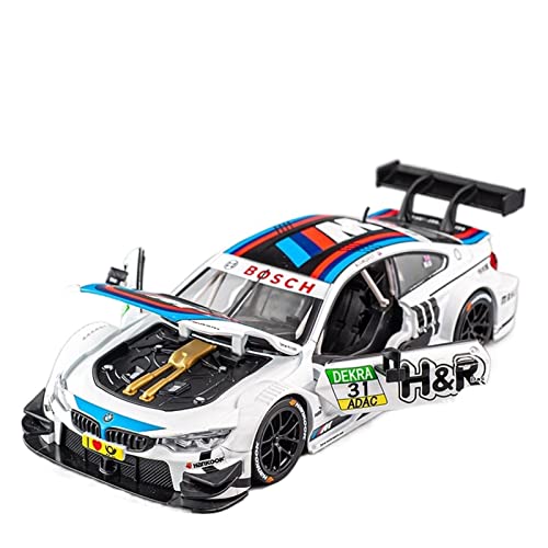 YRXIAO Modellbausatz Auto 1 24 Für BMW M4 DTM Rennwagen Legierung Diecast Automodell Spielzeug Sammeln Sie Kindergeschenke Für Wohndekorationen(B) von YRXIAO