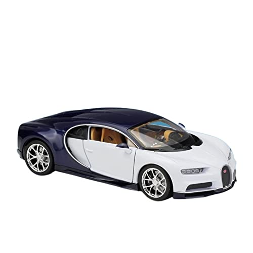 YRXIAO Modellbausatz Auto 1 24 Für Bugatti Chiron Alloy Diecast Model Spielzeugfahrzeuge Kindergeschenke Collect Für Wohndekorationen(A) von YRXIAO