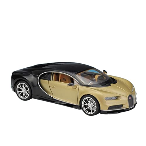 YRXIAO Modellbausatz Auto 1 24 Für Bugatti Chiron Alloy Diecast Model Spielzeugfahrzeuge Kindergeschenke Collect Für Wohndekorationen(D) von YRXIAO