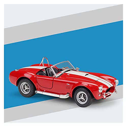 YRXIAO Modellbausatz Auto 1 24 Für Cobra 1965 Shelby 427 Sportwagensimulation Legierung Automodell Fertige Spielzeuggeschenksammlung Handwerk Für Wohndekorationen(2) von YRXIAO