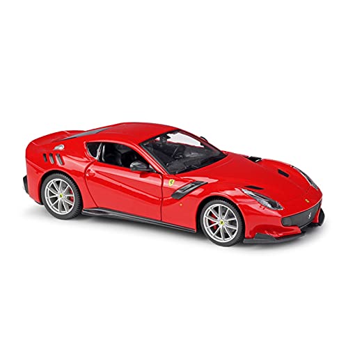 YRXIAO Modellbausatz Auto 1 24 Für Ferrari F12tdf Sportwagen Simulation Legierung Automodell Spielzeug Erwachsene Geschenksammlung Handwerk Für Wohndekorationen von YRXIAO