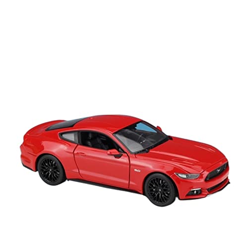 YRXIAO Modellbausatz Auto 1 24 Für Ford Mustang 2015 GT Diecast Alloy Automodell Sammlerstücke Dekoration Geschenk Spielzeug Auto Für Wohndekorationen(B) von YRXIAO