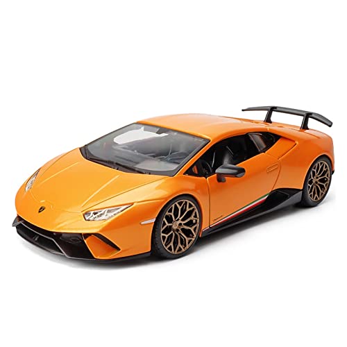 YRXIAO Modellbausatz Auto 1 24 Für Lamborghini Huracan Simulation Legierung Sportwagen Modell Diecast Fahrzeug Spielzeug Sammlung Display Geschenk Für Wohndekorationen von YRXIAO