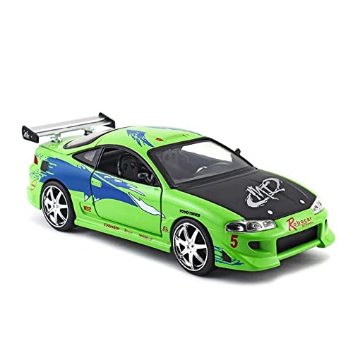 YRXIAO Modellbausatz Auto 1 24 Für Mitsubishi Eclipse 1995 Legierung Automodell Simulation Spielzeug Fahrzeuge Sammlung Kinder Geschenk Für Wohndekorationen von YRXIAO