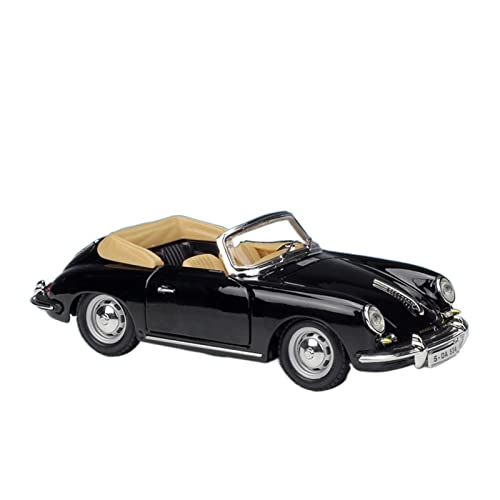 YRXIAO Modellbausatz Auto 1 24 Für Porsche 356B 1961 Cabriolet Rennwagen Statische Legierung Diecast Modellauto Sammlung Spielzeug Für Wohndekorationen von YRXIAO