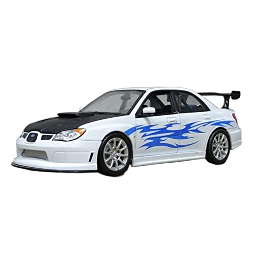 YRXIAO Modellbausatz Auto 1 24 Für Subaru Impreza STI Rallyeauto Achte Generation Legierung Automodellsammlung Geschenke Spielzeug Für Wohndekorationen von YRXIAO