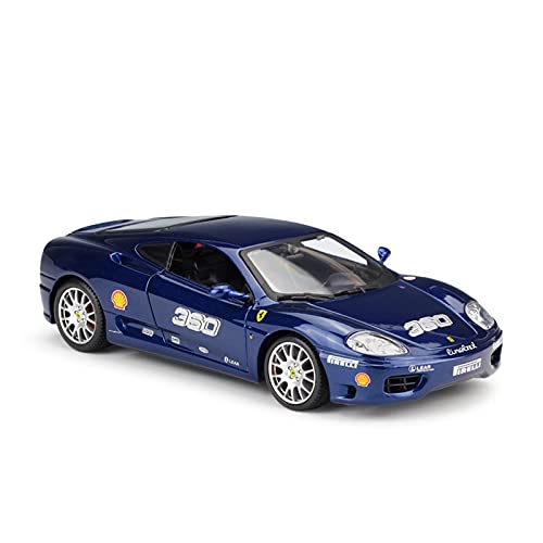 YRXIAO Modellbausatz Auto 1 24 Per Ferrari 360 Challenge Simulazione Modello Di Auto In Lega Boy Toy Gift Collection Decorazione Artigianato Für Wohndekorationen von YRXIAO