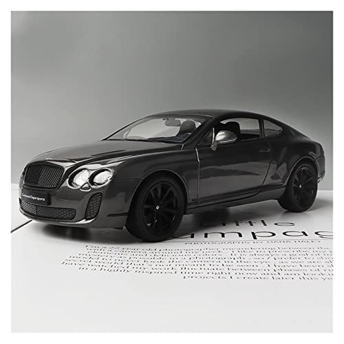 YRXIAO Modellbausatz Auto 1 24 Static Diecast Für Bentley Continental GT Simulation Sportwagen Modell Metall Fahrzeug Ornamente Geschenk Für Wohndekorationen(Titanium) von YRXIAO