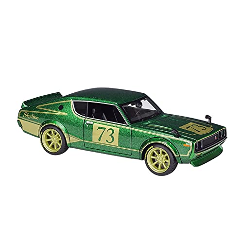 YRXIAO Modellbausatz Auto 1 24 for Nissan 1973 Skyline 2000GT-R Modifizierte Version Simulationslegierung Diecast Automodell Geschenksammlung Spielzeugauto Für Wohndekorationen von YRXIAO