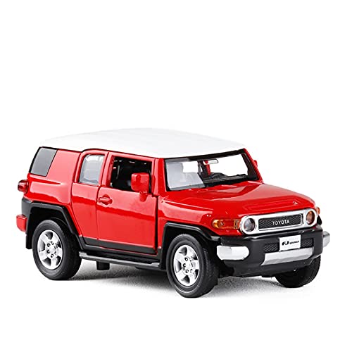 YRXIAO Modellbausatz Auto 1 32 for Toyota FJ Cool Road Zs SUV Legierung Diecast Automodell Zurückziehen Kindergeschenksammlung Spielzeugauto Für Wohndekorationen(Taglia unica) von YRXIAO