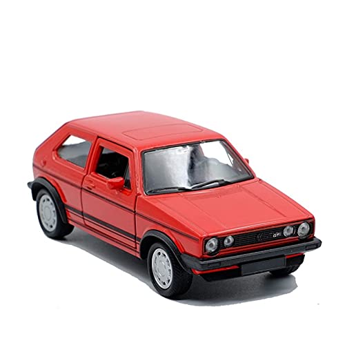 YRXIAO Modellbausatz Auto 1 36 for Golf GTI (1984-1990) Diecast-Legierung Automodell Ziehen Sie Die Geschenksammlung Der Kinder Zurück Für Wohndekorationen von YRXIAO