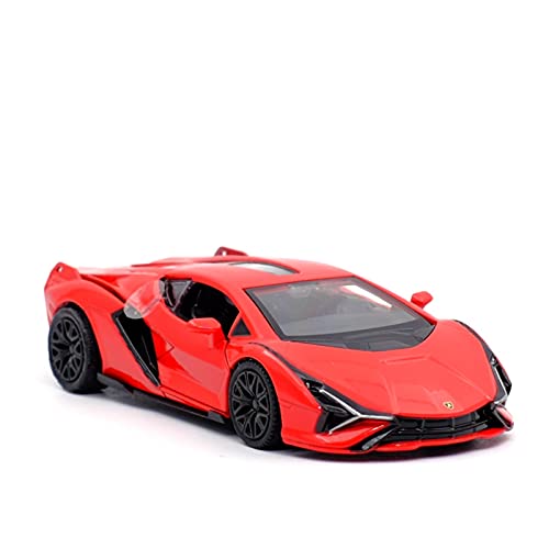 YRXIAO Modellbausatz Auto 1 36 for Lamborghini Lightning Sportwagen Diecast Automodell Kinder Zurückziehen Spielzeugauto Junge Sammlung Für Wohndekorationen(3) von YRXIAO