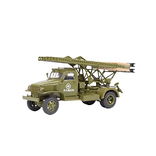 YRXIAO Modellbausatz Auto 1 43 Für Chevrolet G7107 WWII Soviet Katyusha Bazooka Alloy Military Model Collection Für Wohndekorationen von YRXIAO