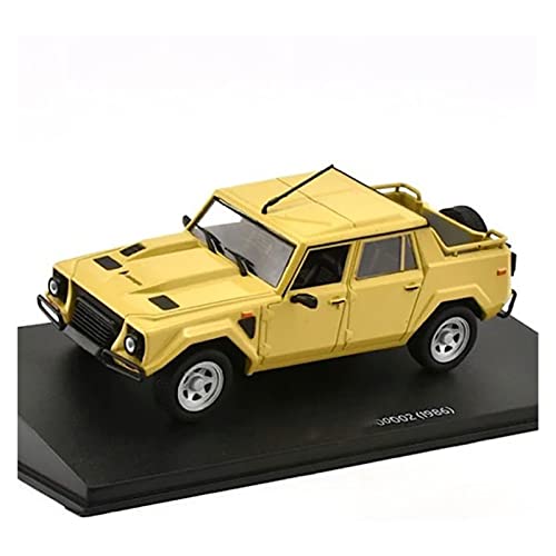 YRXIAO Modellbausatz Auto 1 43 Für LM 002 1986 Legierung Diecast Automodell Erwachsenenkollektion Boutique Display Geschenk Für Wohndekorationen von YRXIAO