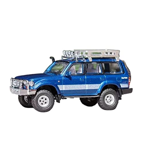 YRXIAO Modellbausatz Auto 1 64 Fit Für Toyota Land Cruiser Lc80 Legierung Auto Modell Simulation Handwerk Dekoration Sammlung Spielzeug Werkzeuge Für Wohndekorationen(A) von YRXIAO