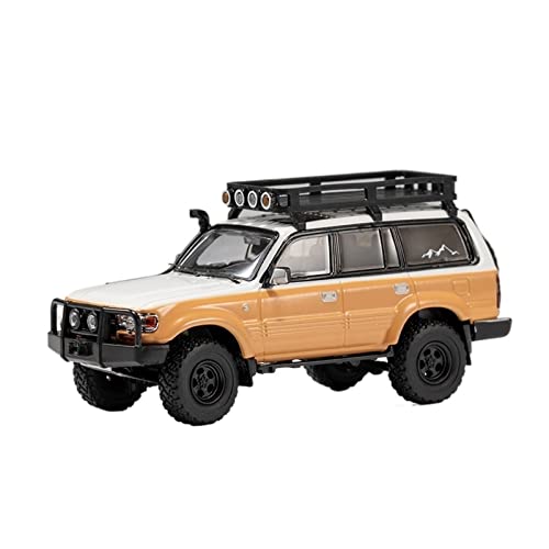 YRXIAO Modellbausatz Auto 1 64 Fit Für Toyota Land Cruiser Lc80 Legierung Auto Modell Simulation Handwerk Dekoration Sammlung Spielzeug Werkzeuge Für Wohndekorationen(B) von YRXIAO