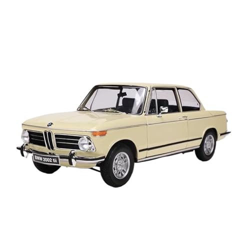 YRXIAO Modellbausatz Auto 1:18 FÜR BMW 2002 Tii Legierung Automodell Druckguss Metall Fahrzeug Display Sammlung Hobby Display Automodelle Legierung Für Wohndekorationen von YRXIAO