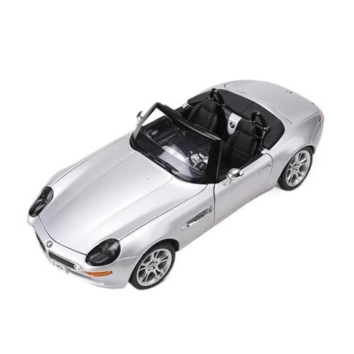 YRXIAO Modellbausatz Auto 1:18 FÜR BMW Z8 Cabrio Auto kann alle Türen öffnen Legierung Automodell Limited Edition Automodelle Hobby Display Modelle Für Wohndekorationen von YRXIAO