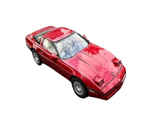 YRXIAO Modellbausatz Auto 1:18 FÜR Chevrolet C4 1986 Legierung Auto Modell Metall Klassische Auto Hause Kunst Dekoration Modelle Display Hobby Für Wohndekorationen von YRXIAO