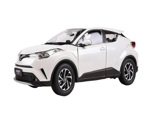 YRXIAO Modellbausatz Auto 1:18 FÜR FAW Toyota IZOA Diecast Legierung Modell Auto Spielzeug Sammlung Display Souvenir Display Dekoration Display Für Wohndekorationen(White) von YRXIAO