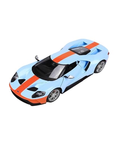 YRXIAO Modellbausatz Auto 1:18 FÜR Ford GT 2019 Legierungsmodellauto Limited Edition-Automodelle Hobby-Display-Automodelle Legierungsdruckguss Für Wohndekorationen von YRXIAO