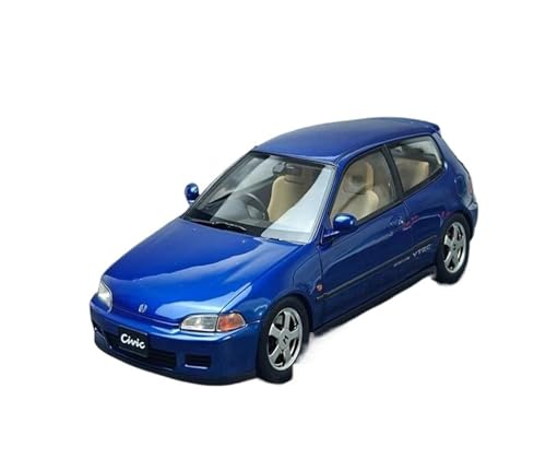 YRXIAO Modellbausatz Auto 1:18 FÜR Honda EG6 Sir (SiRII) Desktop Ornamente Auto Modell Persönliche Hobby Sammlung Legierung Modell Motor Ornamente Für Wohndekorationen von YRXIAO