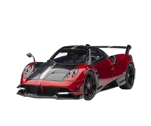 YRXIAO Modellbausatz Auto 1:18 FÜR Huayra BC Legierung Voll Offene Limited Edition Harz Metall Modell Ornament Spielzeug Display Auto Hause Für Wohndekorationen(Red) von YRXIAO