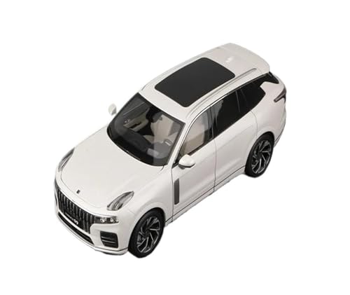 YRXIAO Modellbausatz Auto 1:18 FÜR LYNK&CO 09 Legierungsautomodell Sammlerstück Dekoration Limitierte Auflage Automodelle Hobby Ausstellungsauto Für Wohndekorationen von YRXIAO