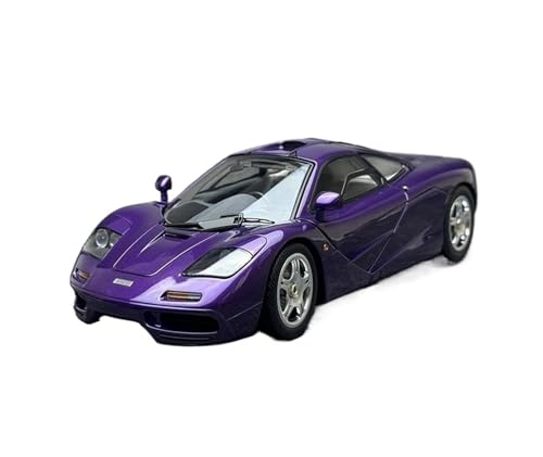 YRXIAO Modellbausatz Auto 1:18 FÜR McLaren F1 XP5 Legierung Auto Modell Sport Statische Display Stück Limited Edition Auto Modell Home Kunst Für Wohndekorationen(Purple) von YRXIAO