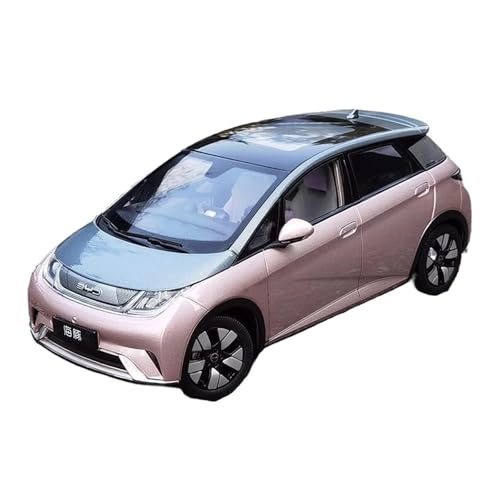 YRXIAO Modellbausatz Auto 1:18 Für BYD Dolphin 2021 Automodell Legierung Sammlung Ausstellungsstücke Home Modellautos Limited Edition Modelle Für Wohndekorationen von YRXIAO