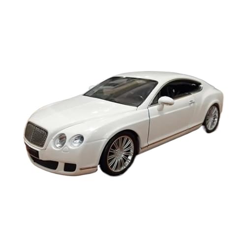 YRXIAO Modellbausatz Auto 1:18 Für Continental GT Ceramic White Limited Edition All Open Alloy Metal Statisches Automodell Limited Edition Alloy Für Wohndekorationen von YRXIAO