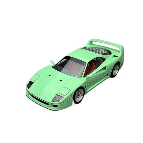 YRXIAO Modellbausatz Auto 1:18 Für Ferrari F40 Sportmodell, Metall, Statische Dekoration Limitierte Auflage Dekorationsmodell Hobby-Sammlerstücke Für Wohndekorationen von YRXIAO