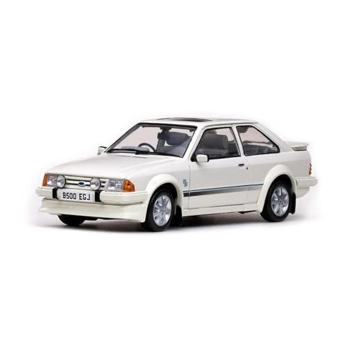 YRXIAO Modellbausatz Auto 1:18 Für Ford Escort RS Turbo 1984 Legierungsmodell Statische Ausstellung Sammlerstück Spielzeug Souvenir Modellautos Für Wohndekorationen von YRXIAO