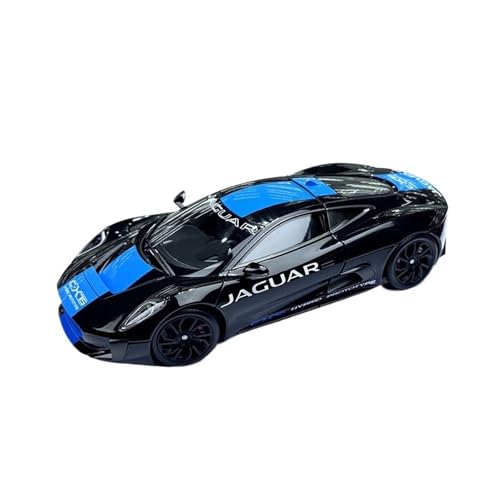 YRXIAO Modellbausatz Auto 1:18 Für Jaguar CX75 2013 Legierung Volloffenes Automodell Limited Edition Ziermodellauto Kunstdekoration Modell Display Für Wohndekorationen von YRXIAO