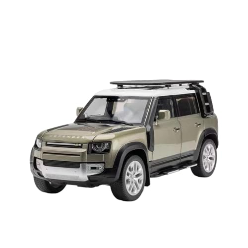 YRXIAO Modellbausatz Auto 1:18 Für Land Rover Defender SUV Legierung Großes Maßstab Auto Modell Diecast Metall Sound & Licht Sammlung Spielzeug Für Wohndekorationen von YRXIAO