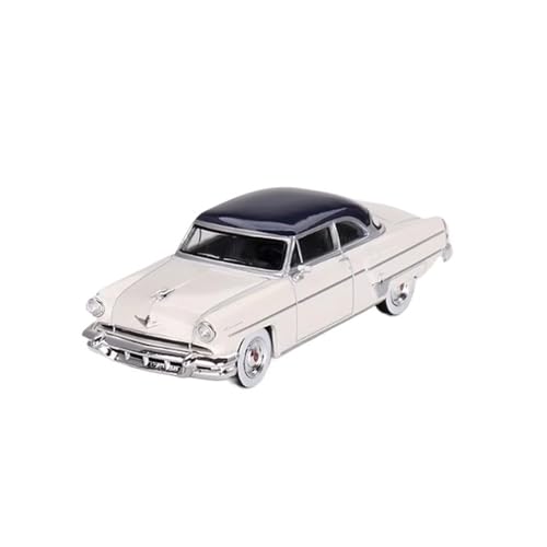 YRXIAO Modellbausatz Auto 1:18 Für Lincoln Classic Car 1954 Capri Automodell Limited Edition Auto Hobby Kunst Ornament Modell Legierung Druckguss Für Wohndekorationen von YRXIAO