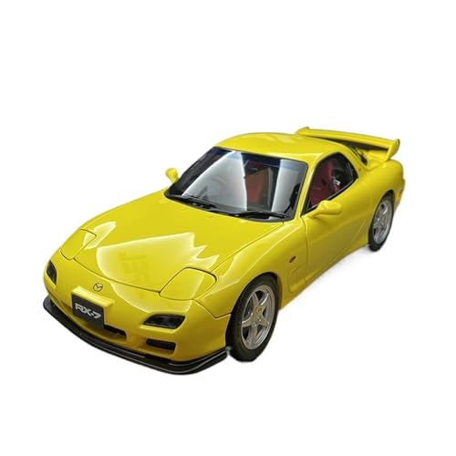 YRXIAO Modellbausatz Auto 1:18 Für Mazda RX7 Spirit R Legierung Auto Modell Limited Edition Auto Modell Hobby Modell Display Auto Kunst Ornament Für Wohndekorationen von YRXIAO