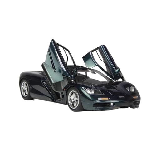 YRXIAO Modellbausatz Auto 1:18 Für McLaren F1 XP5 Diecast-Automodellmodelle Limited Edition-Autos Display Sammlerauto Heimdekoration Modellautos Für Wohndekorationen(Green) von YRXIAO