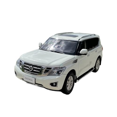 YRXIAO Modellbausatz Auto 1:18 Für Nissan Touareg Patrol Y62 Automodell Geländewagen Für Sammeln Legierungsautomodell Dekoratives Modellauto Für Wohndekorationen von YRXIAO