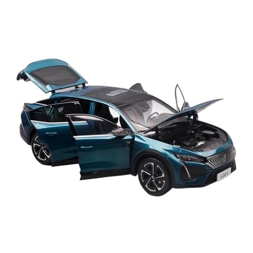 YRXIAO Modellbausatz Auto 1:18 Für Peugeot 408X SUV Legierung Auto Modell Diecast Metall Spielzeug Fahrzeuge Auto Modell Sammlung Dekoration Modell Für Wohndekorationen von YRXIAO